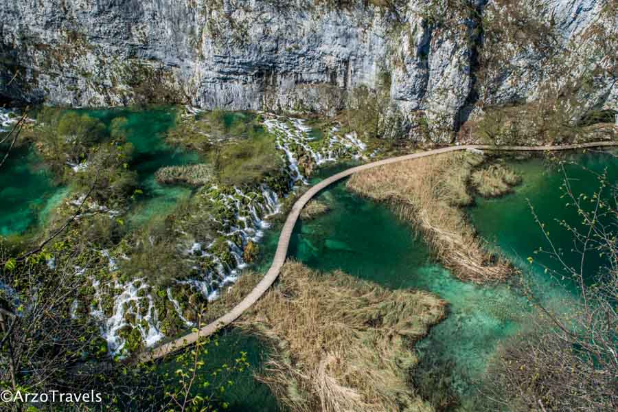 Plitvice Lake in Croatia