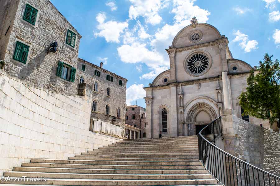 Sibenik is one of the most beautiful towns in Croatia