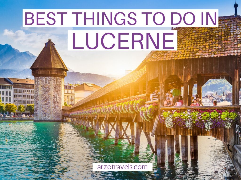 Best things to do in Lucerne Switzerland cover