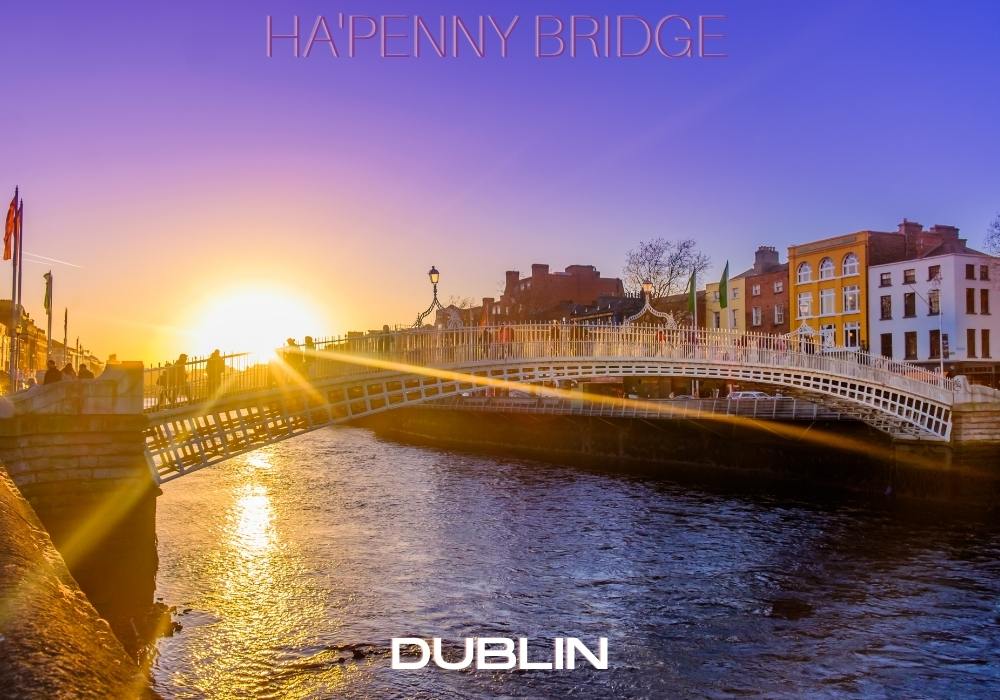 Ha'Penny Bridge in Dublin, Ireland Arzo Travels