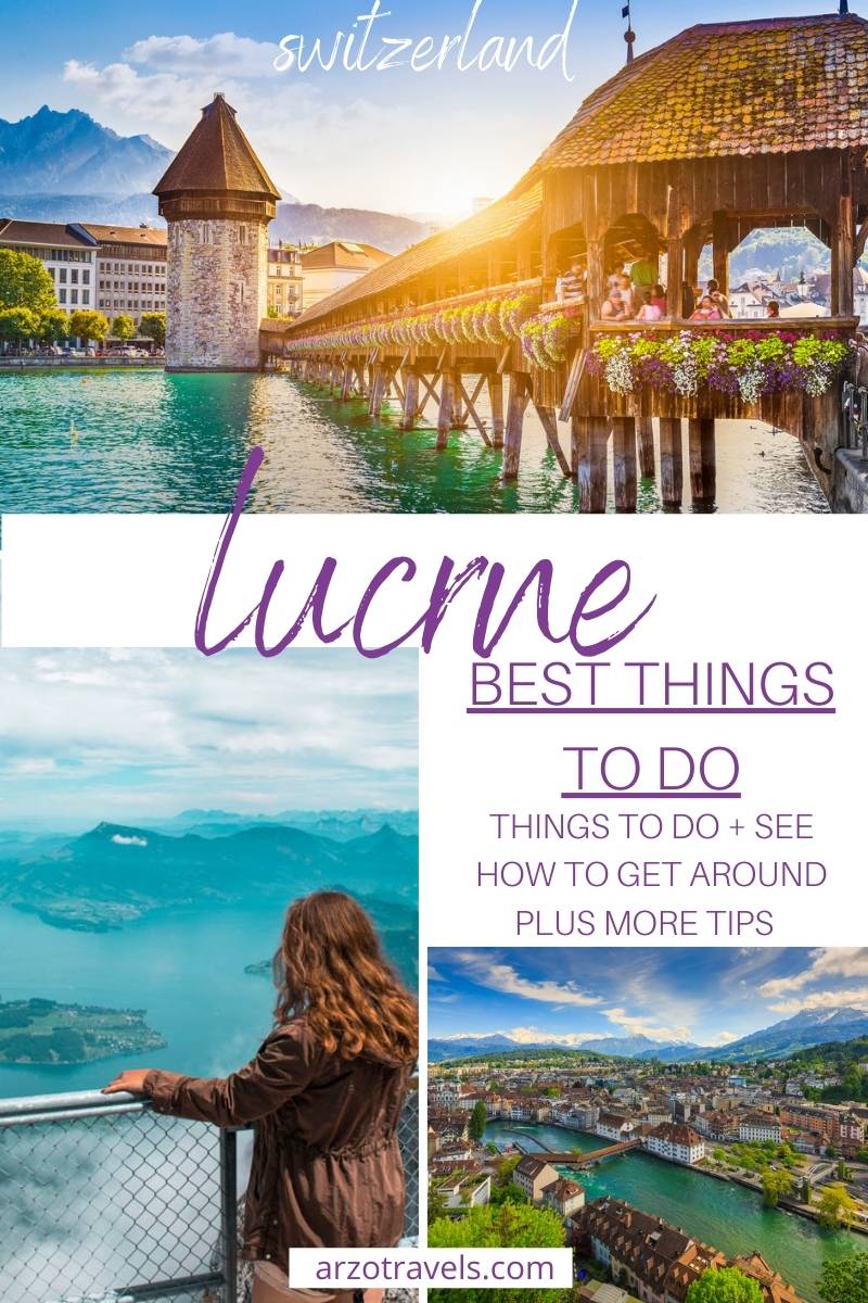 Things to do in Lucerne, itinerary, Arzo Travels