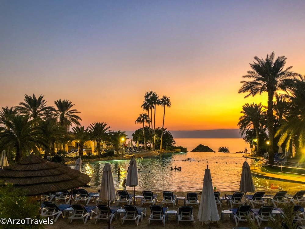 Dead Sea, Mövenpick pool with a view