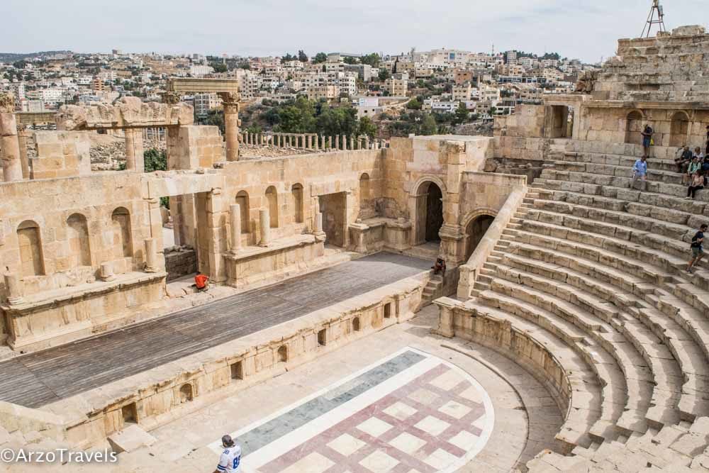 Jerash Theater in Jordan