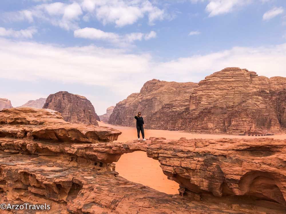 Wadi Rum on Jordan itinerary