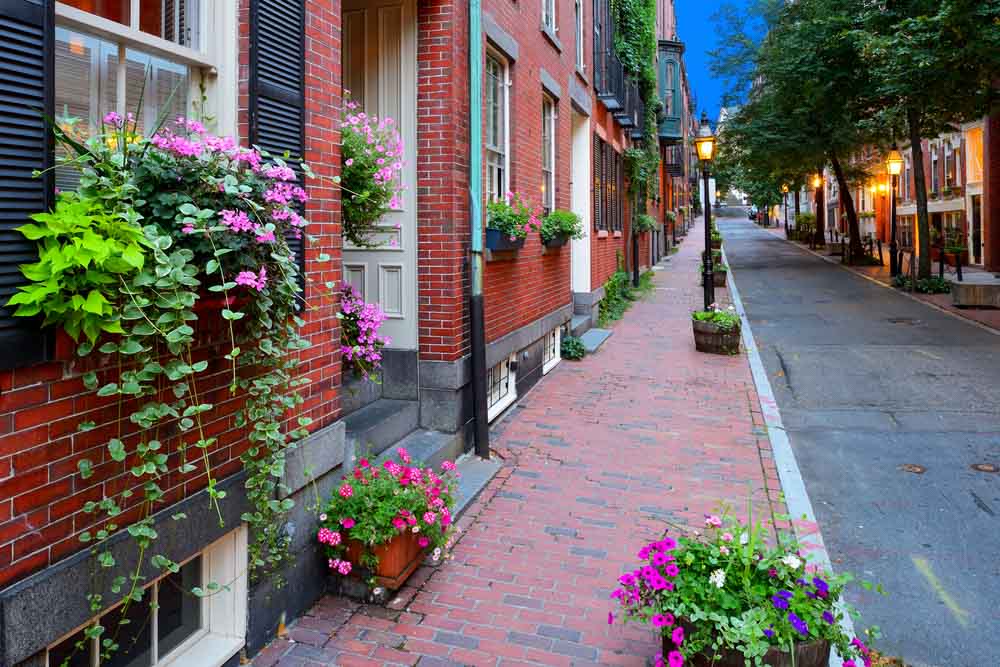 Beacon Hill in Boston