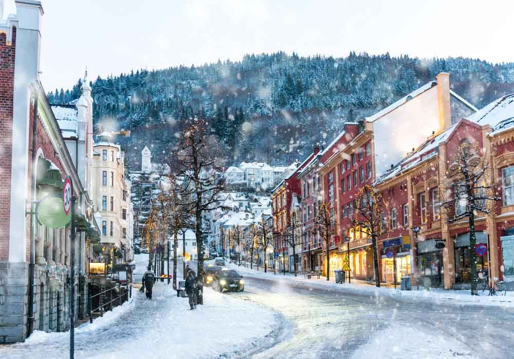 Bergen, Norway in winter a must see place