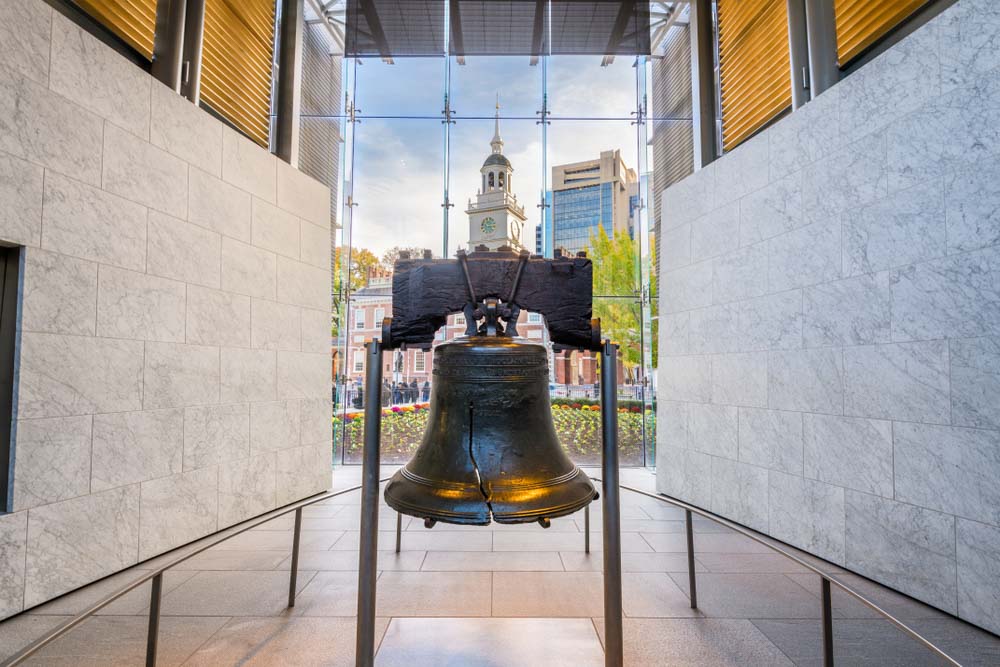 Philadelphia, Pennsylvania, USA at the Liberty Bell