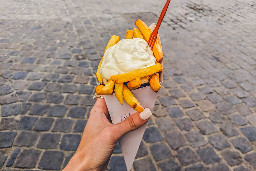 Belgian fries a must on a 2-day itinerary