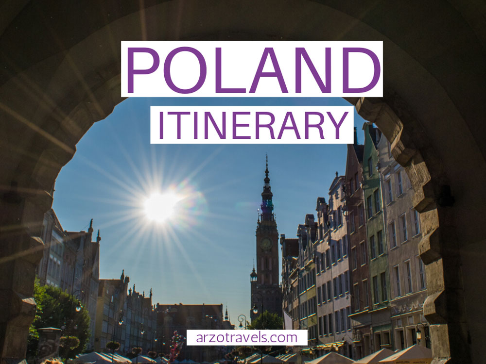 One week Poland itinerary, cover