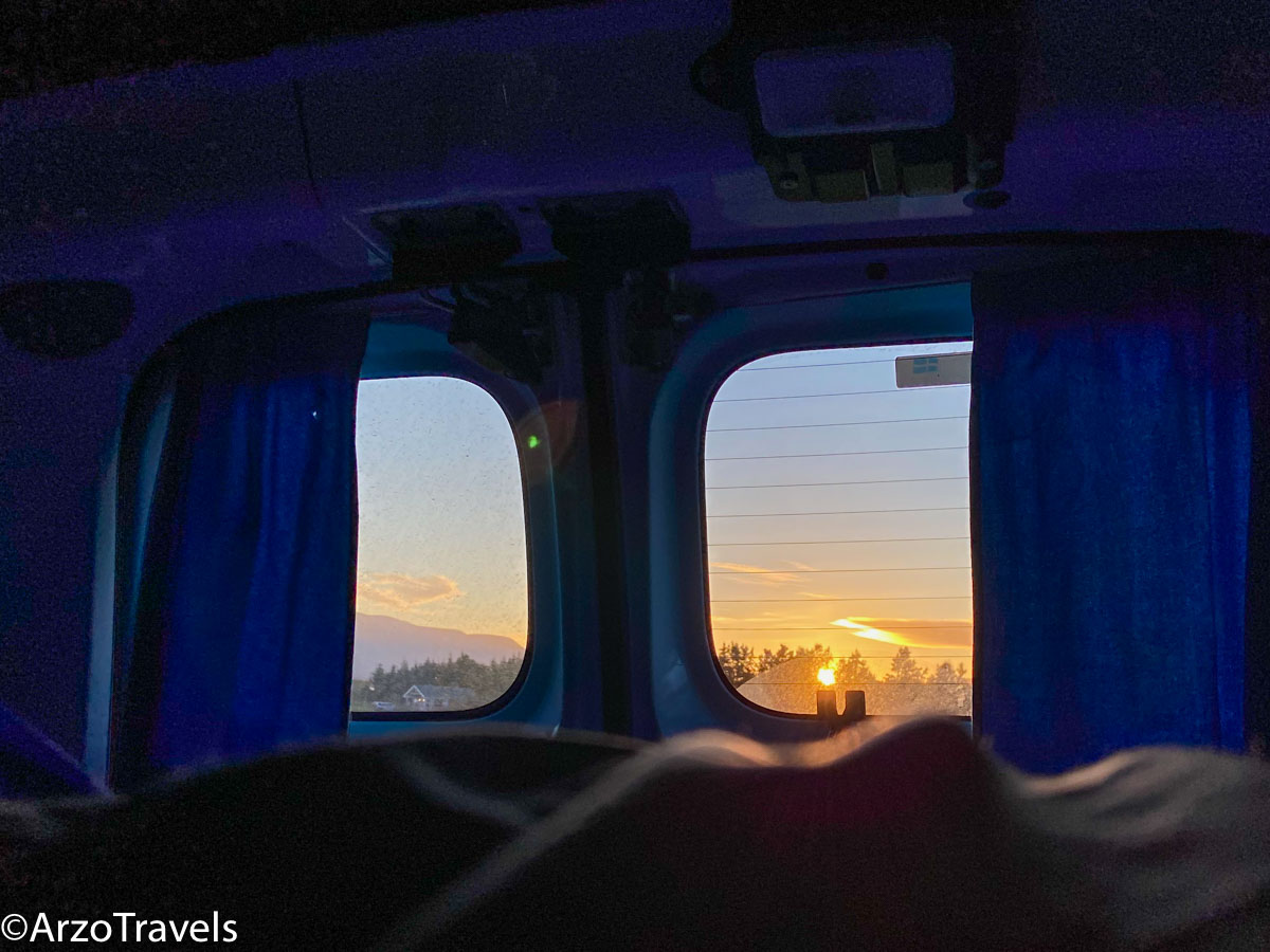 Caravan views in Iceland_