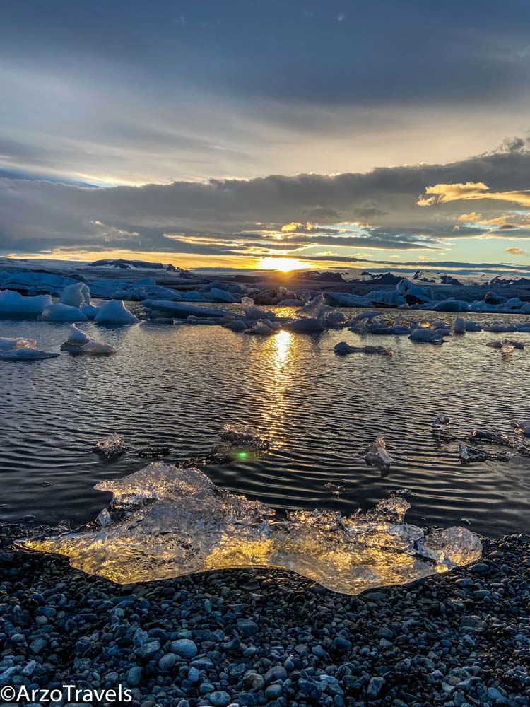 Diamond Beach in Iceland