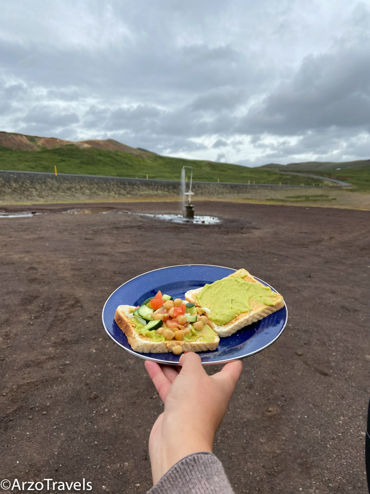 Food snacks in Iceland are not expensive