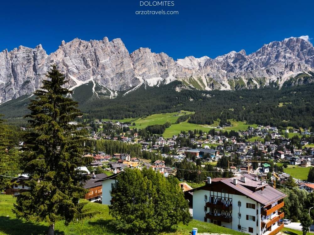 Dolomites itinerary, Arzo Travels