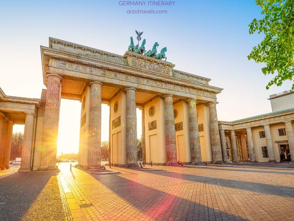 Germany itinerary, Arzo Travels