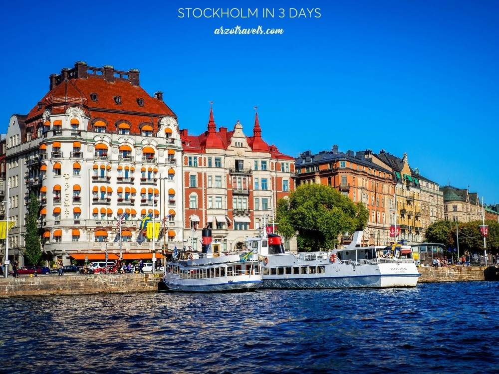 3 days in Stockholm, Sweden