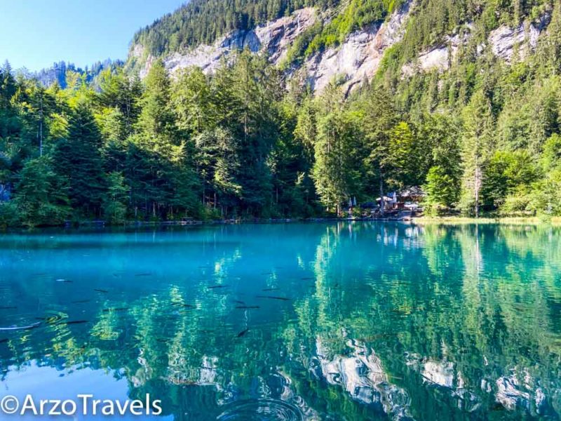 Visit Lake Blausee, Switzerland - Arzo Travels