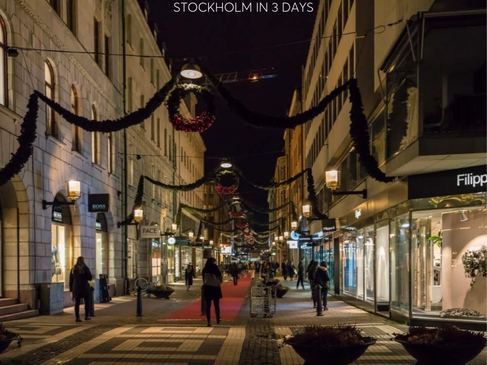 Itinerary for 3 days in Stockholm, Sweden