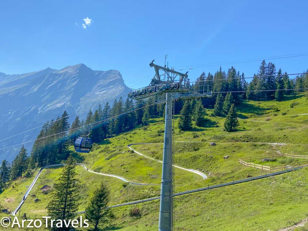 Slide Oeschinensee with Arzo Travels