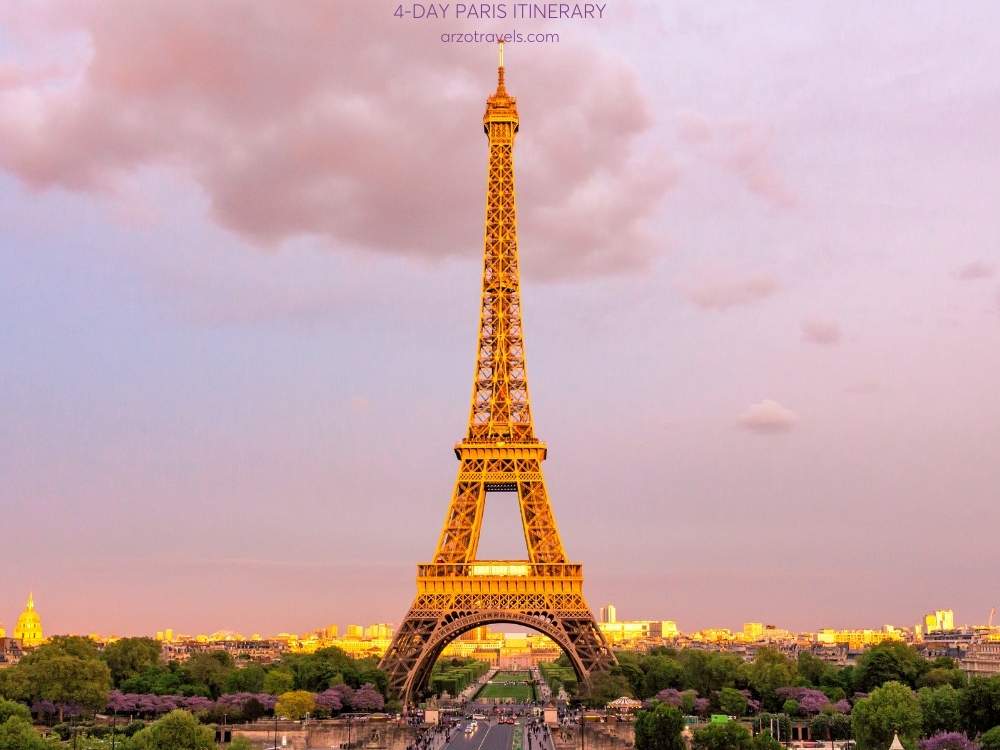 4-DAY PARIS ITINERARY, Arzo Travels