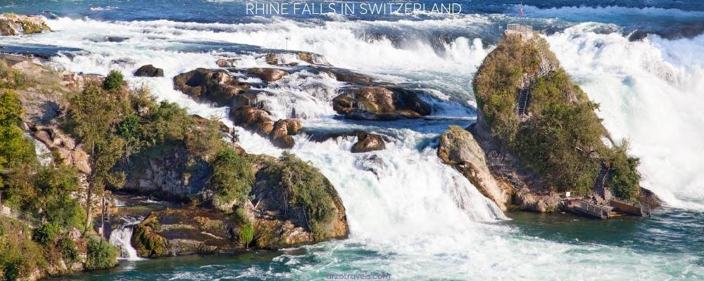 How to visit the Rhine Falls in Switzerland, Arzo Travels