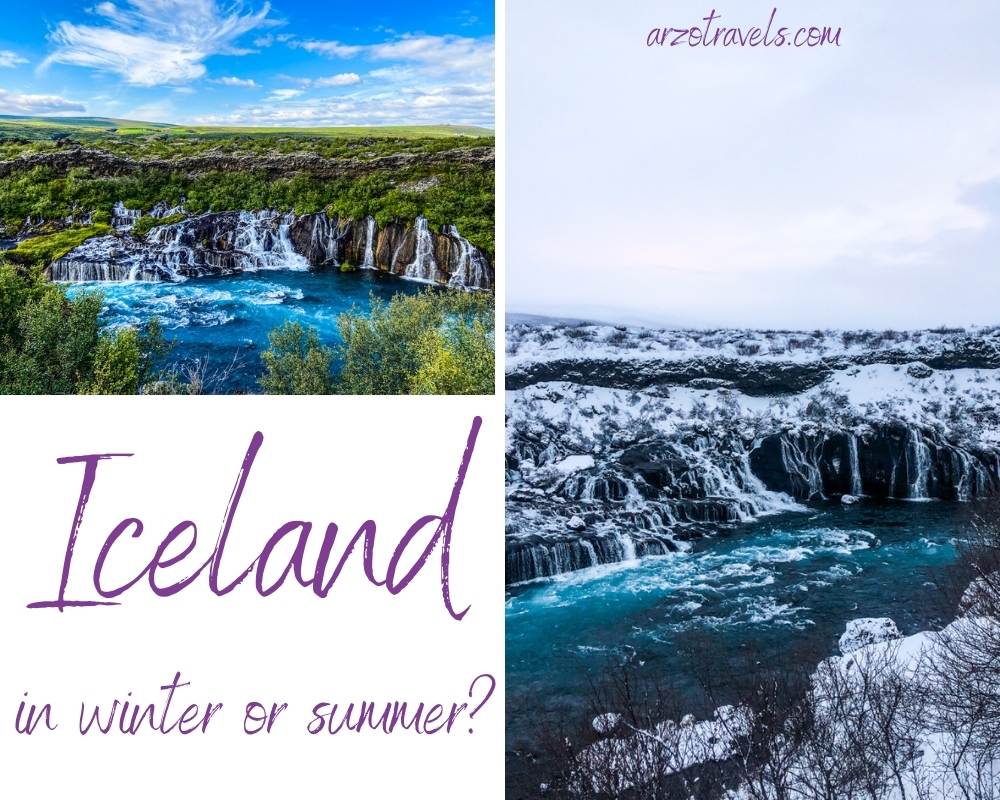 Iceland in winter or summer Arzo Travels