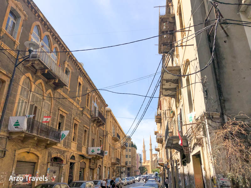 Neighborhood in Beirut