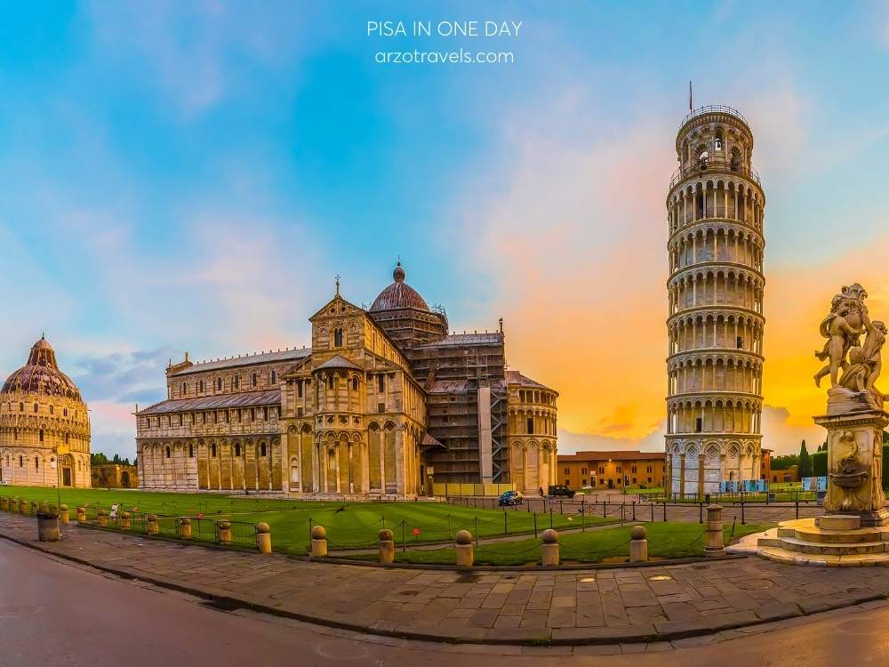 Pisa in one day itinerary, Arzo Travels
