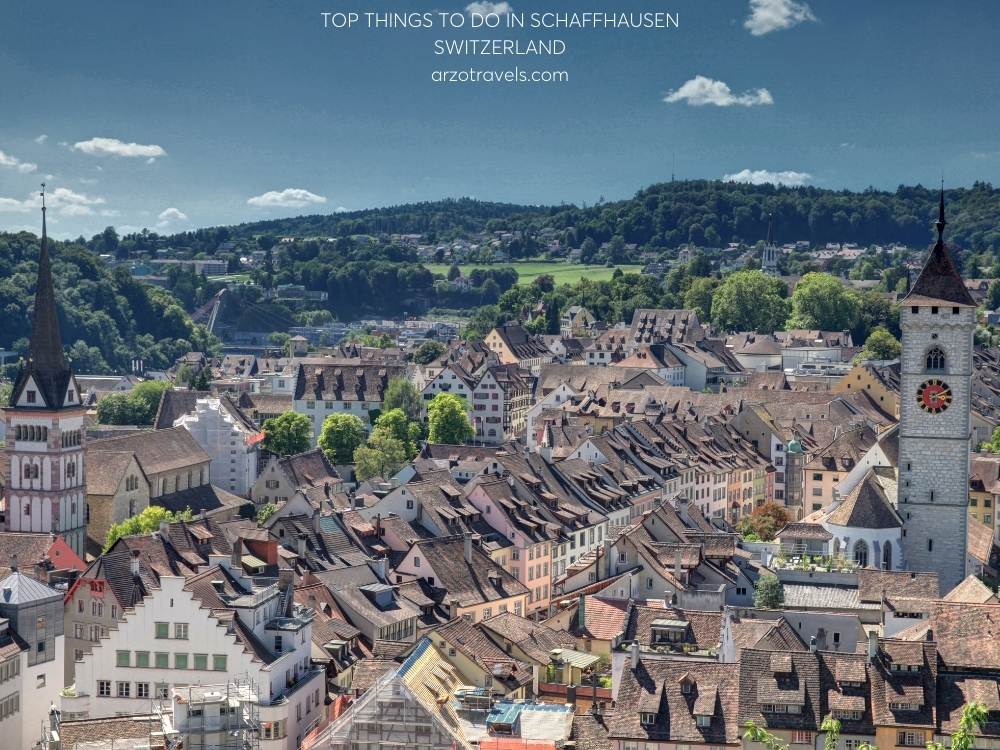 Top activities in Schaffhausen, Switzerland, Arzo Travels
