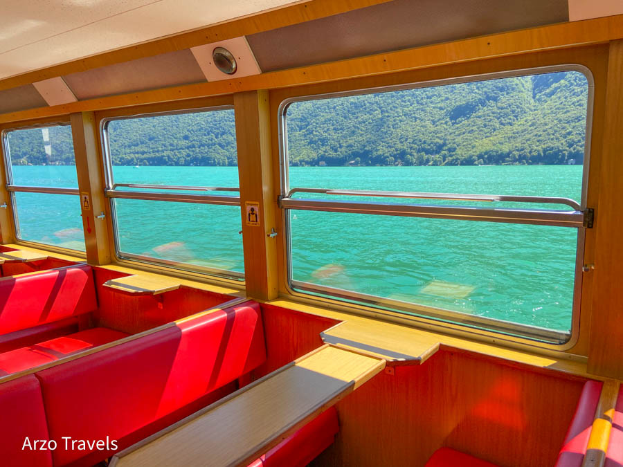 Lake Lugano boat tour