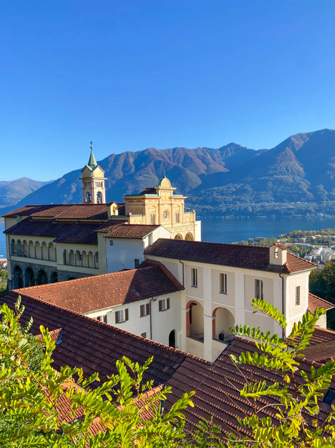 Madonna del Sasso in Locarno is one of the main sights