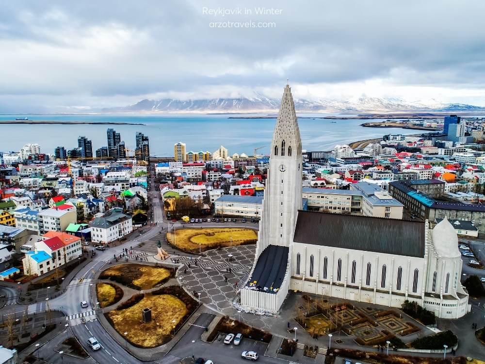 Reykjavik in winter, Iceland, Arzo Travels