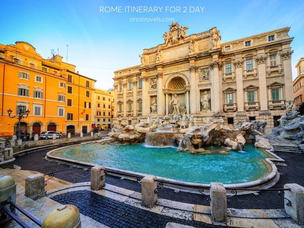 Rome itinerary, Italy, Arzo Travels