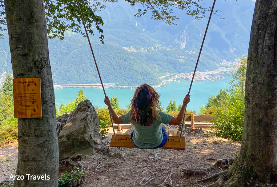 Swing the world Carona, Lake Lugano