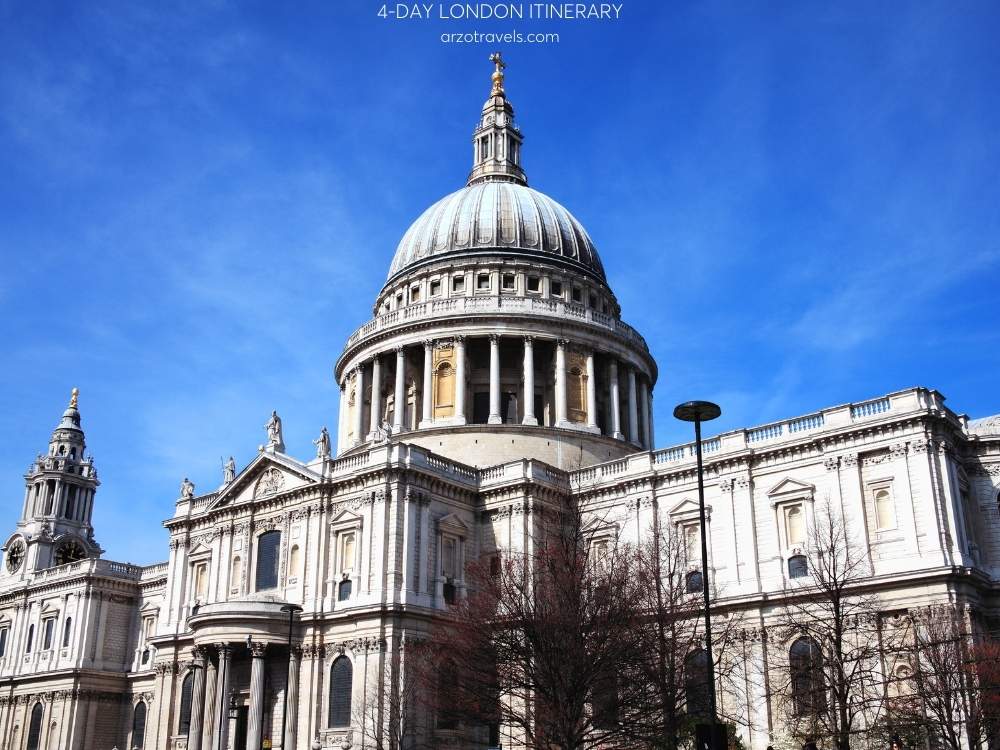 4 days in LONDON ITINERARY, Arzo Travels