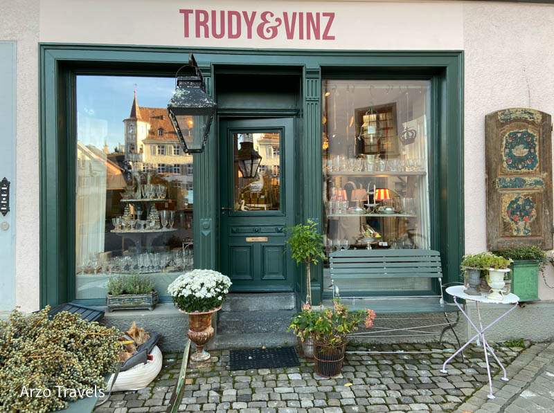 Cute shops and cafes in St.Gallen
