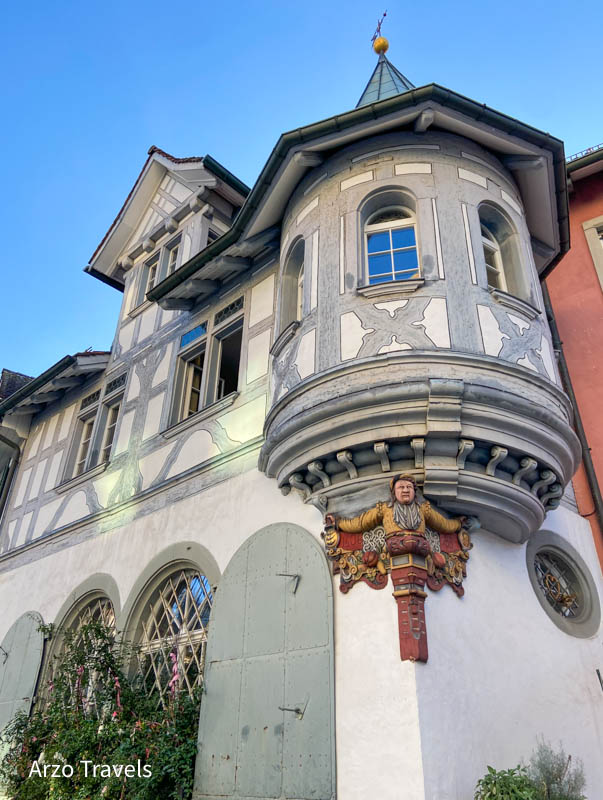 Orial windows in St.Gallen