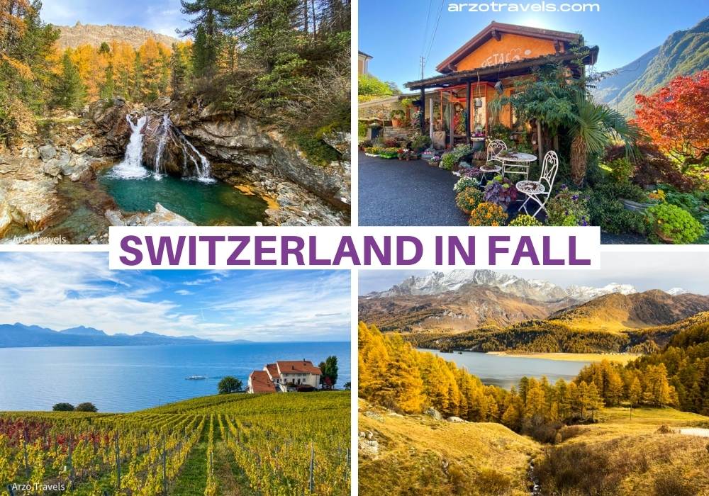 Switzerland in fall Arzo Travels