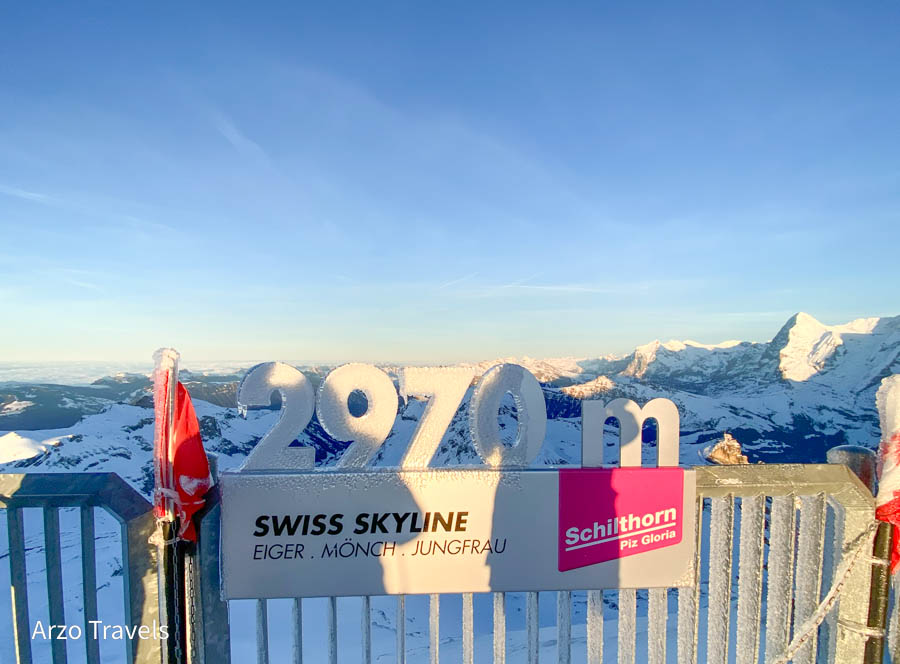 The Swiss Skyline in Lauterbrunnen