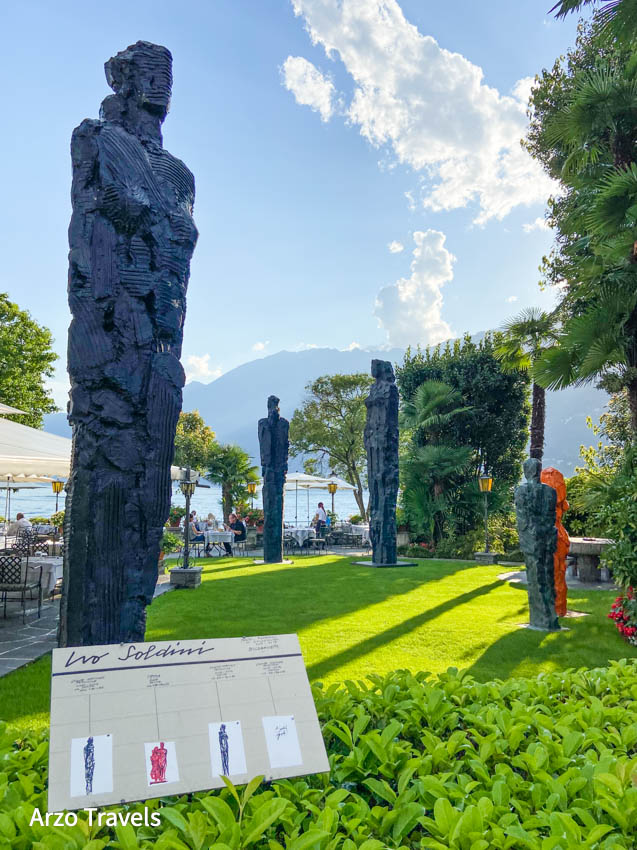 Art at Lago di Maggioare in Ascona
