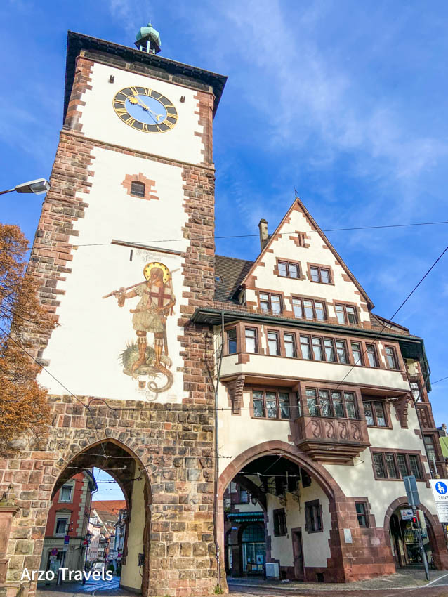 Schwabentour, Swabian Gate in Freiburg