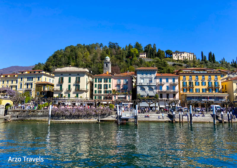 Bellagio harbor at Lake Como