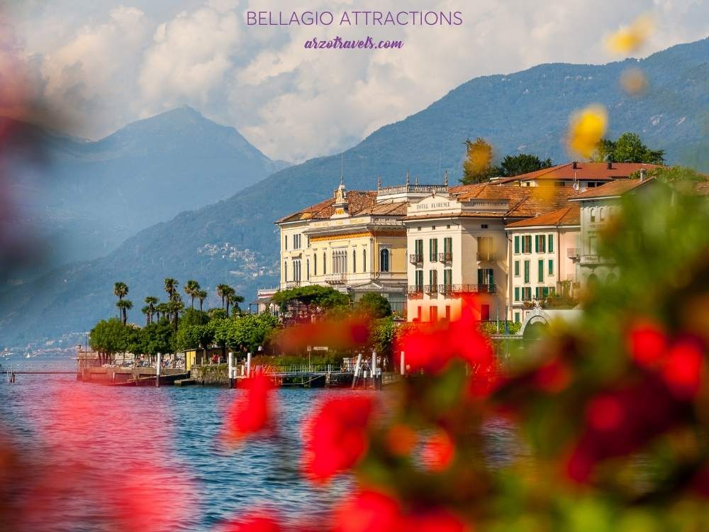 Bellagio, lake Como attractions