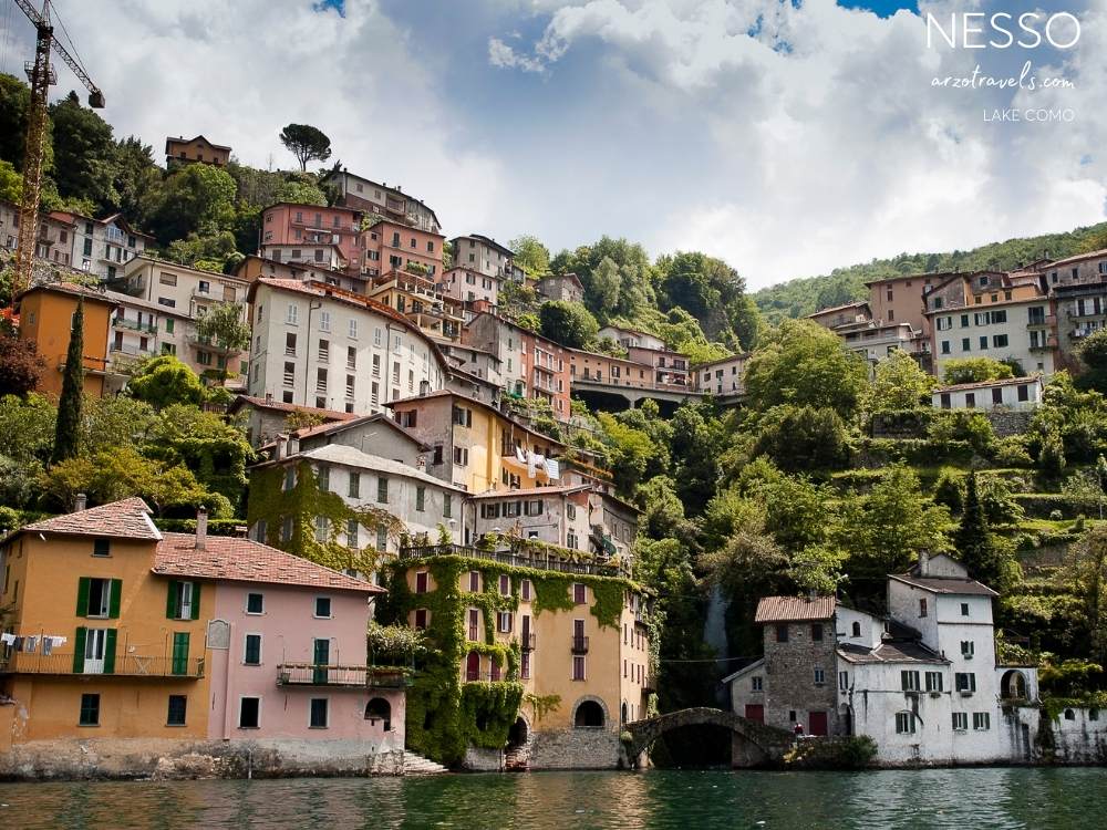 Nesso at Lake Como, Italy