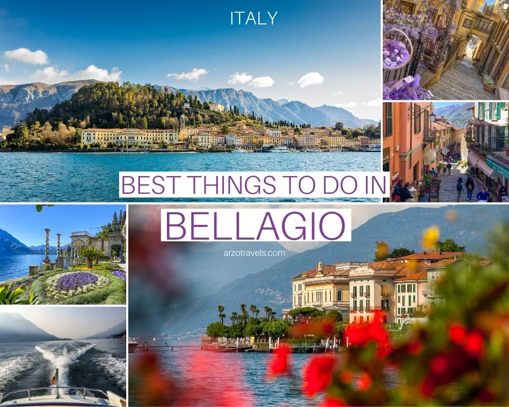 Places to visit in Bellagio, Lake Como, Italy, Arzo Travels