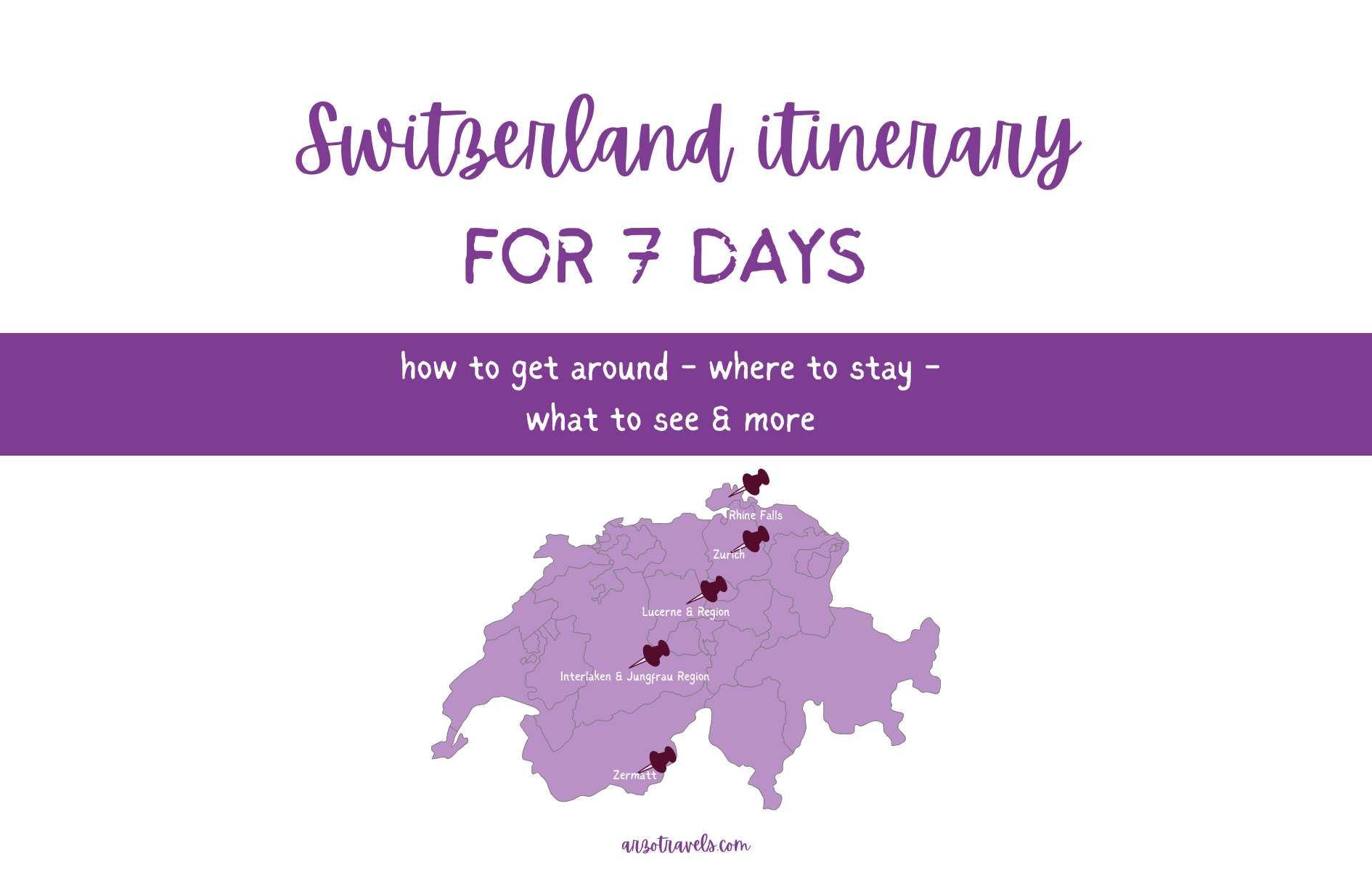 Switzerland itinerary for 7 days