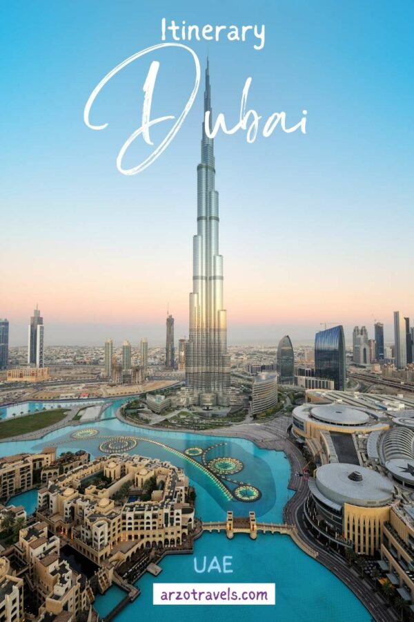 dubai 5 day trip plan