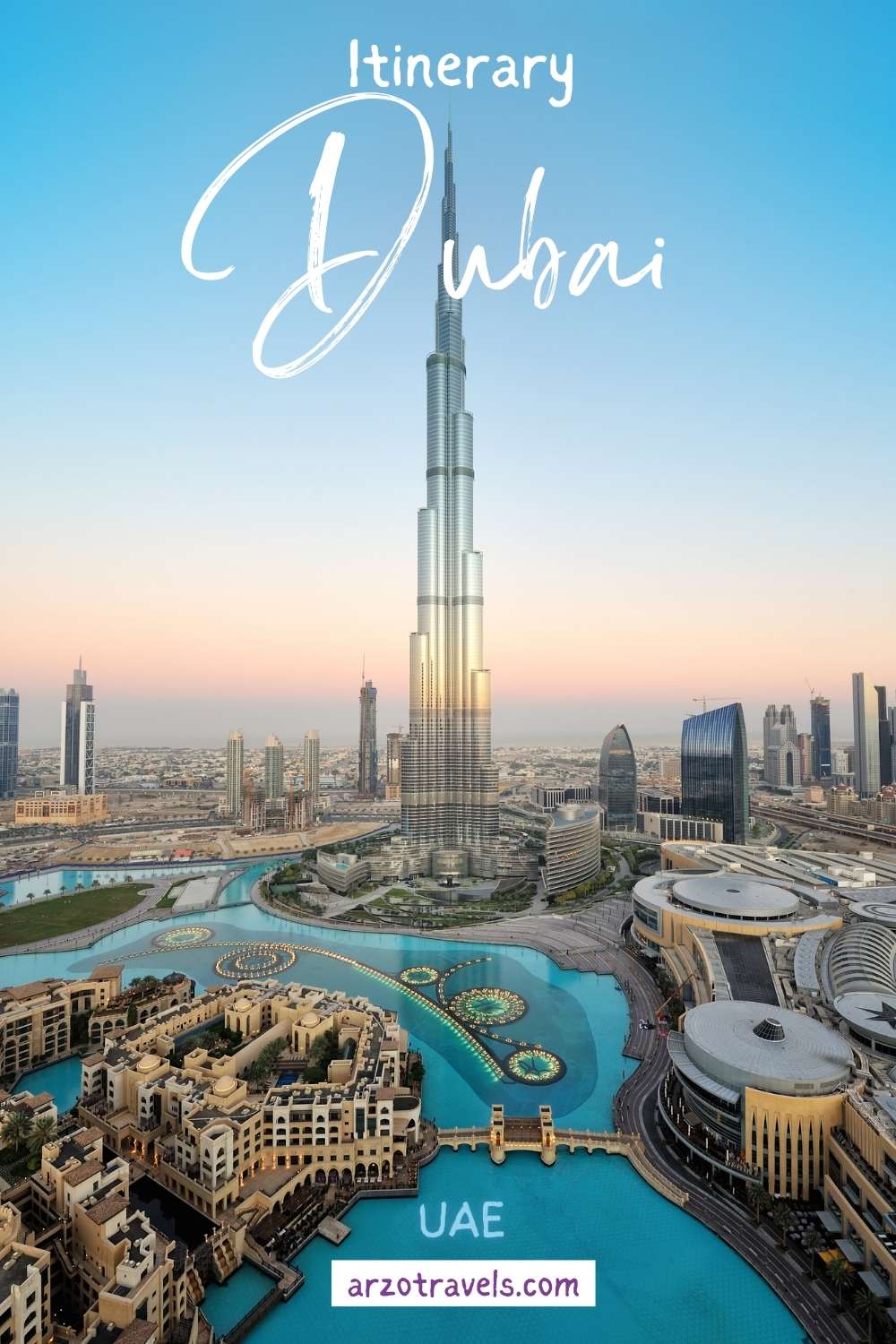 Dubai itinerary for 5 days in UAE, Arzo Travels