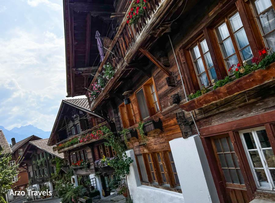 Brunnengasse in Brienz is a must see