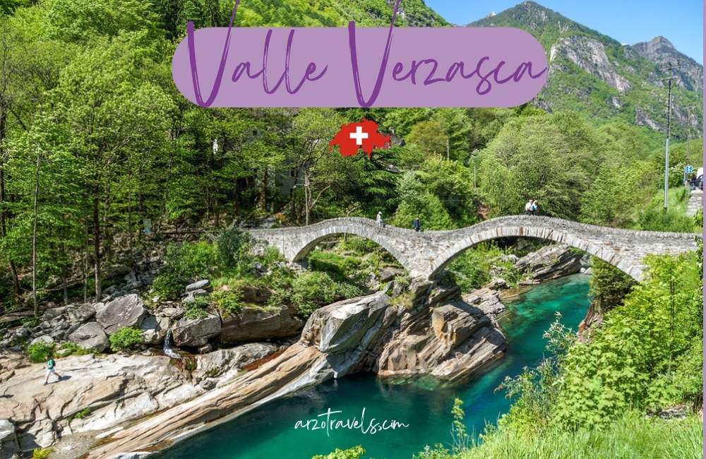 Valle Verzasca itinerary Ticino, Switzerland
