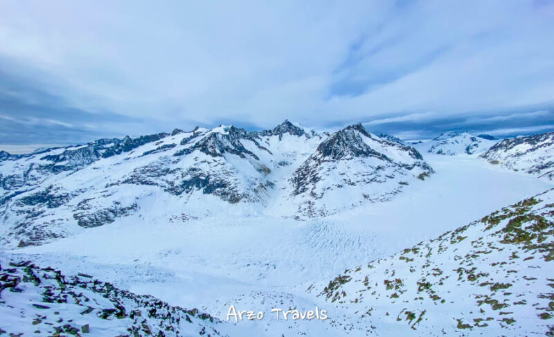 BEST PLACES TO VISIT IN SWITZERLAND IN SPRING 2025 Arzo Travels   Aletsch Glacier From Eggishorn 800x487 